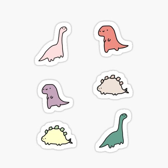 Discover Dinosaur Sticker Pack