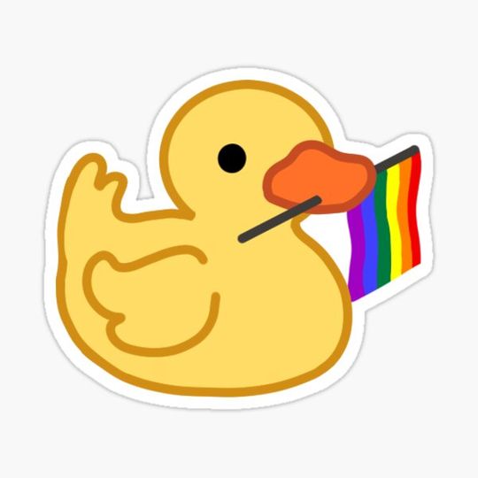 Discover Rubber Duck - Pride Flag