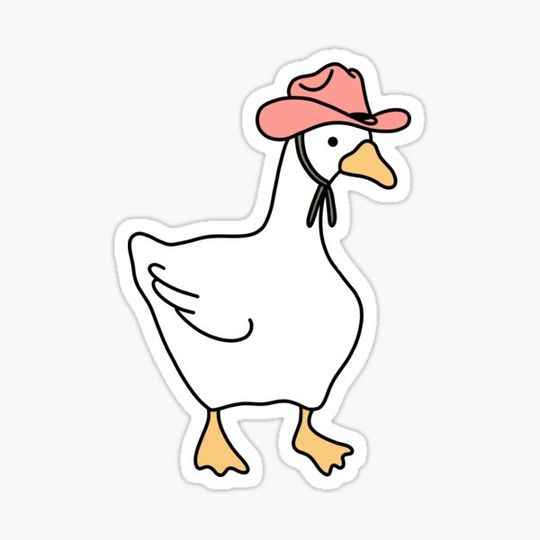 Discover Goose with Hat