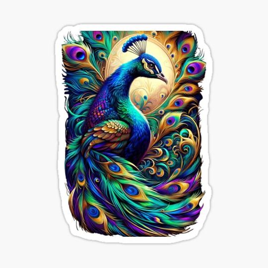 Discover Ink Fusion Peacock