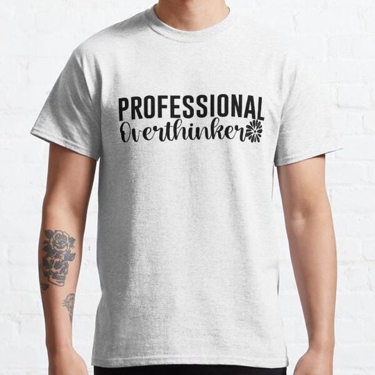 Discover Professional Overthinker SVG PNG