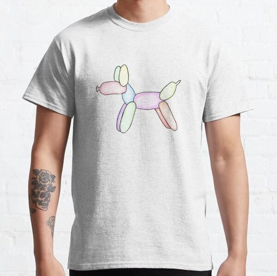 Discover balloon dog sticker