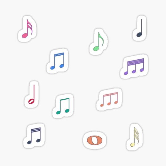 Discover Colourful music nout Pack