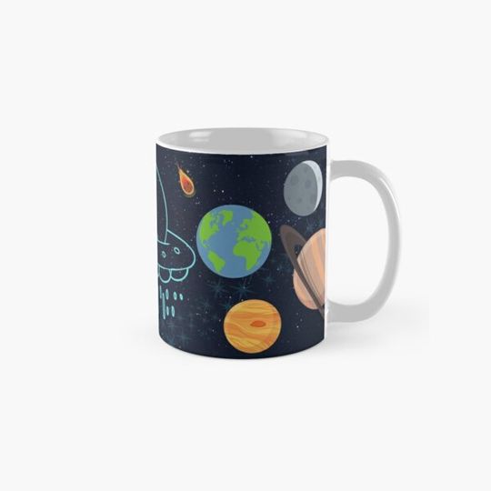 Discover Science Fiction Writer Super Space Mug