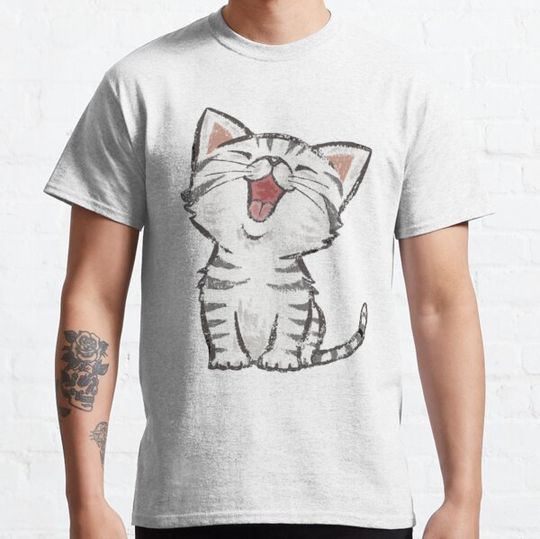 Discover american cat happy t-shirt
