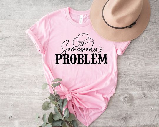 Discover Somebodys Problem Shirt, Country Music Tee, Concert Tshirts