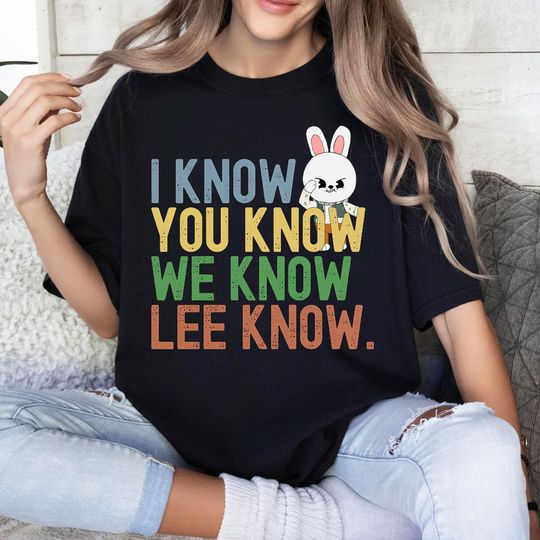 Discover Funny Lee Know Stray Kids Shirt