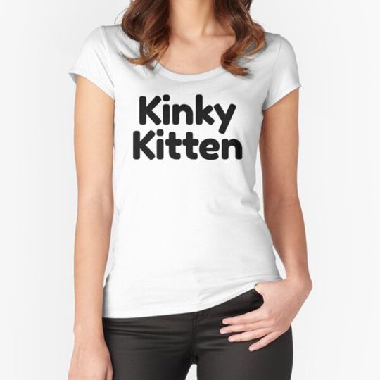 Discover Kinky Kitten [black text]
