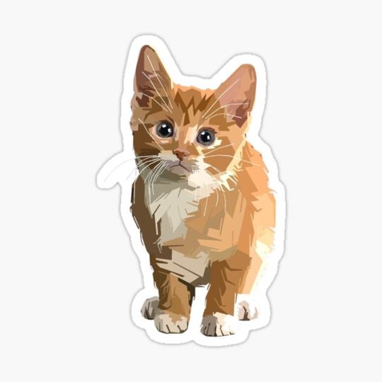 Discover "Brown Kitten Print"