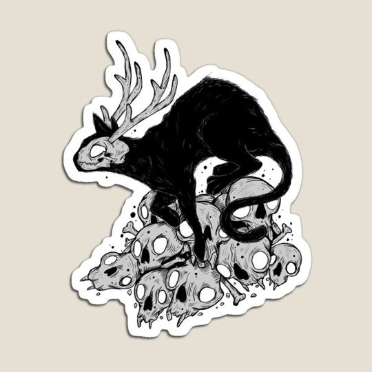 Discover Kitty Demon Skull