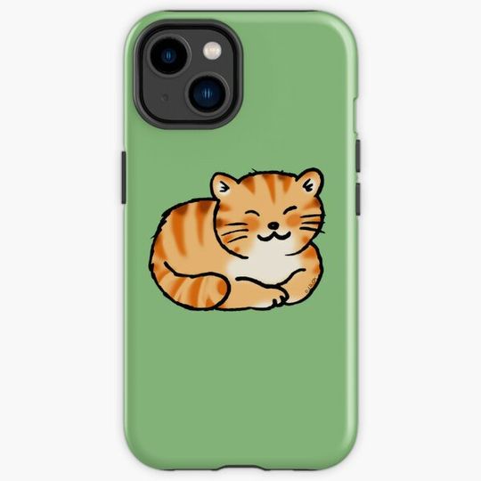 Discover Sleeping orange & white pussy cat