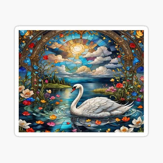 Discover Glass Swan