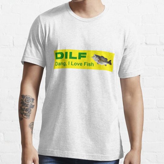 Discover DILF Dang I love Fish Fishing Fisher Gift