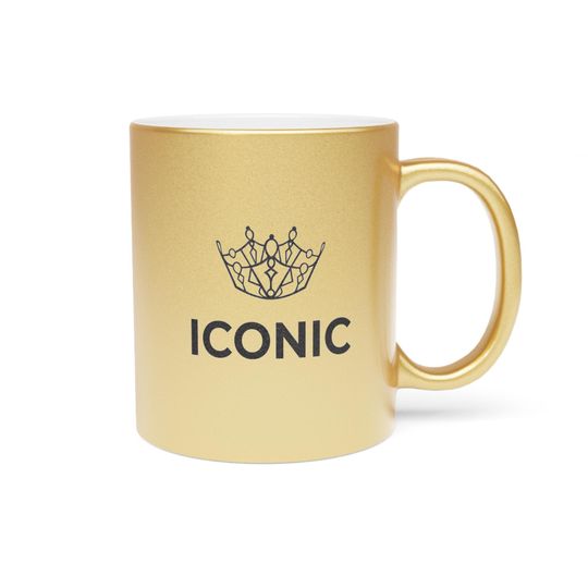 Discover Iconic Gold Metallic Mug, Gifts for Friends