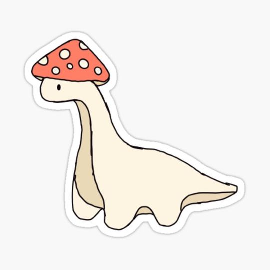 Discover dino mushroom