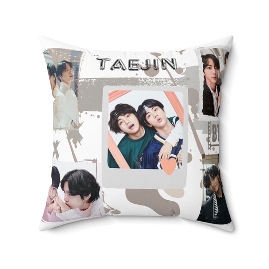 Discover Kpop BTS Taejin Decorative Square Pillow