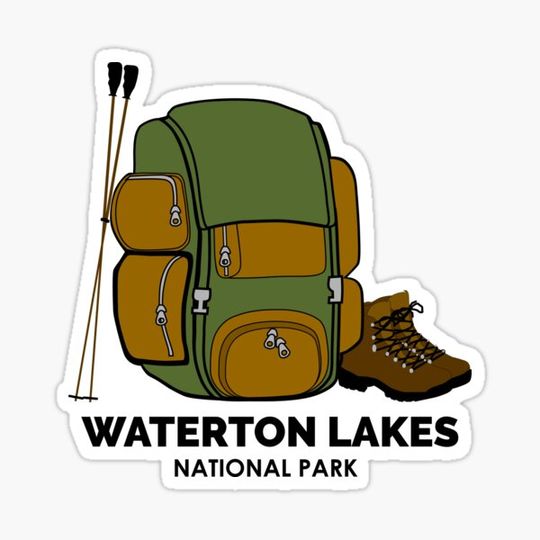 Discover Waterton Lakes National Park Backpack