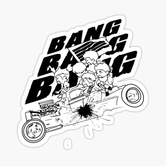 Discover BIGBANG BANG BANG Black T-Shirt