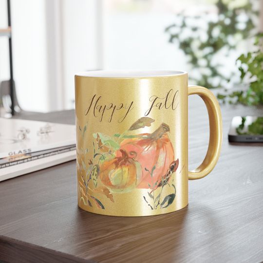 Discover Thanksgiving Mug - Metallic Design