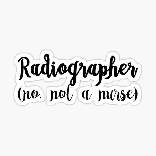 Discover Radiographer: not a nurse