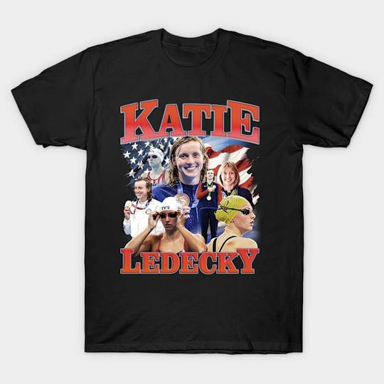 Discover Katie Ledecky Bootleg Style - Athlete - T-Shirt