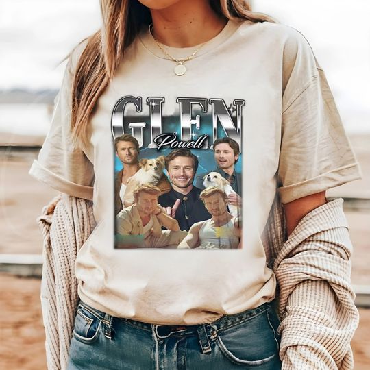 Discover Glen Powell Vintage Tshirt, If You Feel it Chase It T-Shirt, Weather Lover and Storm Chaser Shirt