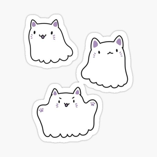 Discover cute ghost kittens