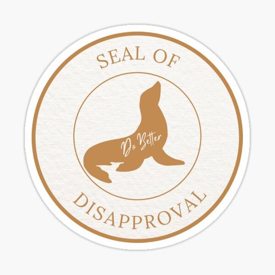 Discover Seal of Disapproval