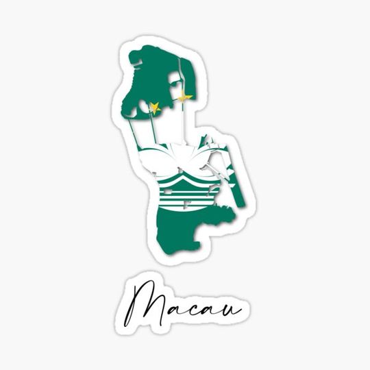 Discover Macau Country Map and Flag China Asia