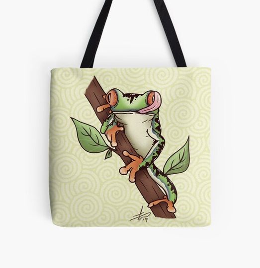 Discover Silly Green Tree Frog