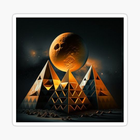 Discover The pyramids of Egypt in space