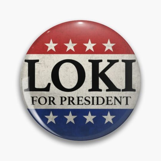 Discover Loki Vote Pin Perfect
