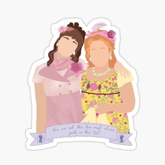 Discover Bridgerton Eloise and Penelope