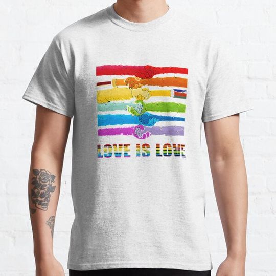 Discover LGBT Muppet Hold Hands Love Is Love Essential, Lesbian Gay Pride Flag, LGBT Rainbow Flag