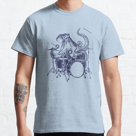 Discover SEEMBO Octopus Playing Drums Drummer Drumming Band
