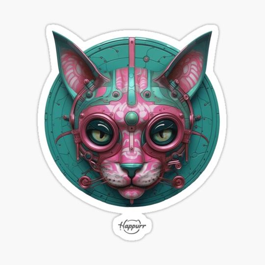 Discover Cyberpunk style, mechanical style, cat