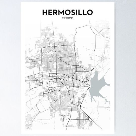 Discover Hermosillo City Map