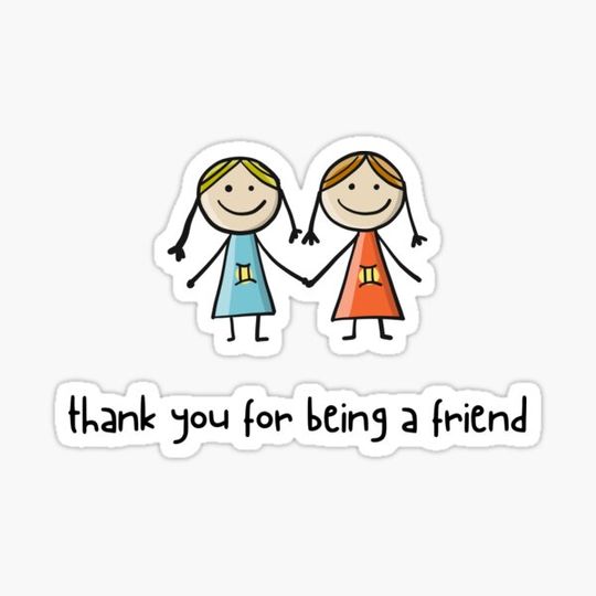 Discover thank you for being a friend