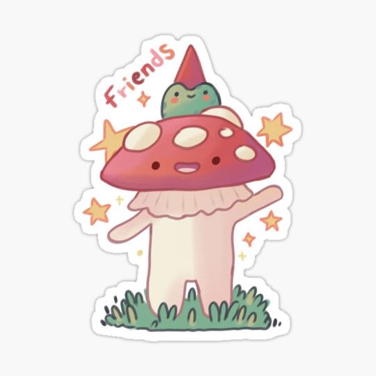 Discover Mushroom and frog friends