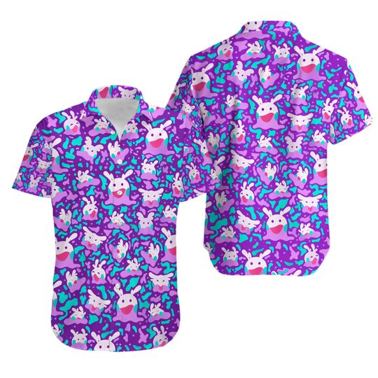 Discover Goomy Hawaiian Button Up Shirt Cute Goomy Shirt Gift
