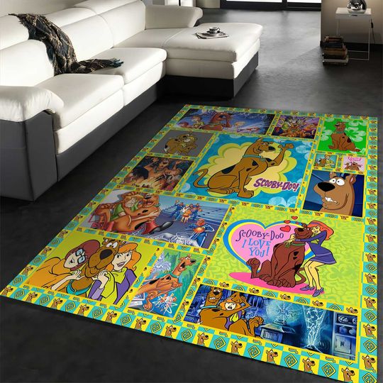 Discover Scooby Doo Rug, Cartoon Home Decor