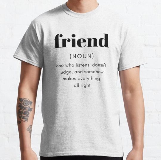 Discover Friends Definition Gift Idea