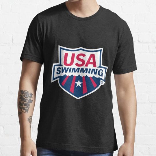 Discover Usa Swimming Essential T-Shirt