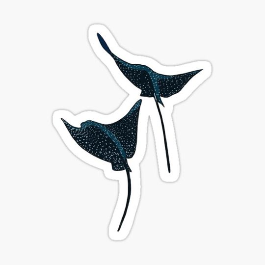 Discover Spotted Eagle Ray Sticker
