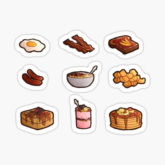Discover Breakfast Foods Set