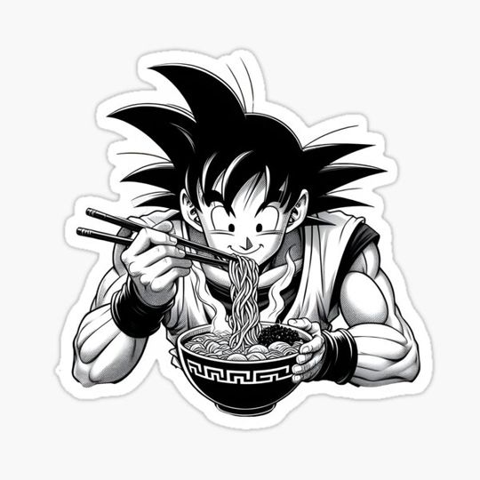 Discover g0Ku Eating Ramen Noodles