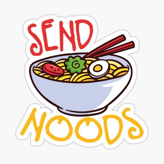 Discover Send noods cool funny gift design
