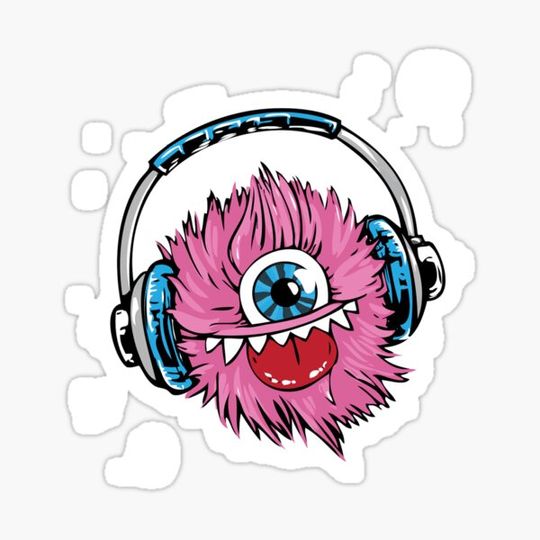 Discover Furry Raver Monster With Headphones