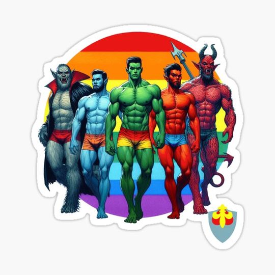 Discover Monsters gay pride parade 11.