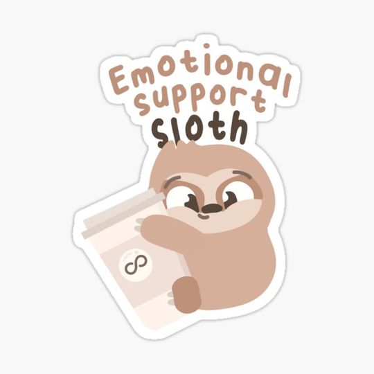 Discover Emotional support sloth
